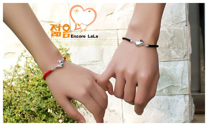 Matching Heart Bracelets