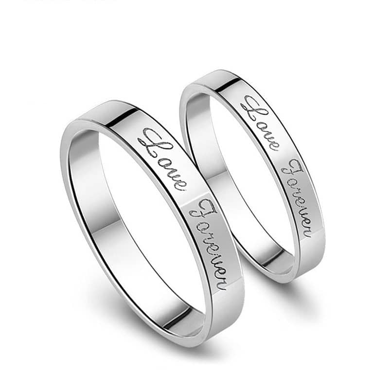 (image for) Matching Love Forever Rings for Couples